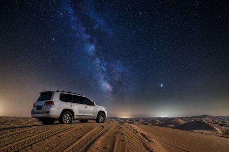 Doha Night Desert Safari Stargazing Camel Ride and Dune Bashing