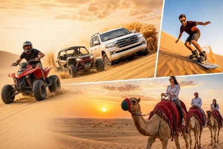 Doha Premium Half Day Desert Safari Camel Ride and Inland Sea