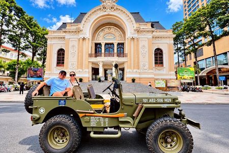 Ho Chi Minh City Private Half-Day Tour by U.S Army Jeep