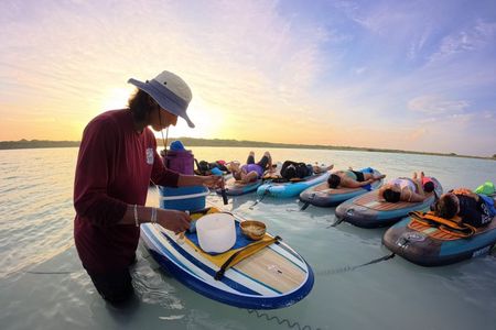 Bacalar Sunrise: 3 Hidden Lagoons by Kayak or SUP + Sound Healing