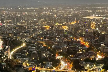 Yerevan: Wine, Husky Cuddles & the City Glowing at Your Feet