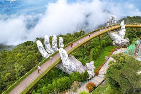 Full Day Golden Bridge and Ba Na Hills with Lunch and Cable Car