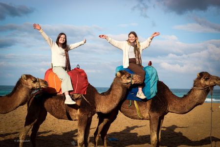 From Tangier: Hercules Cave, Cap Spartel & Beach Camel Ride