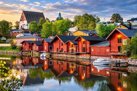 Helsinki City & Porvoo Old Town Private Heritage Guided Tour