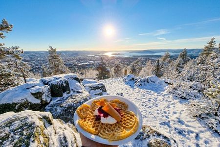Oslo's Scenic Fjord Hike & Chef's Norwegian Forest Waffle