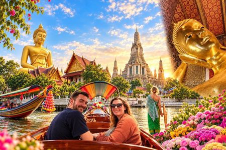Private Tour to Pho Temple Arun Temple and Canal Tour