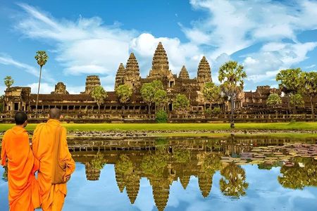 2Day Siem Reap Private Tour: Angkor Wat,Temples & Kulen Waterfall