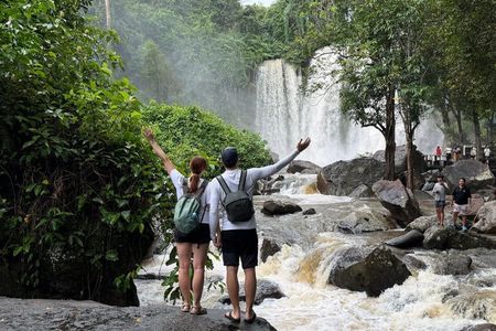Kulen Mountain Waterfall Tour with Picnic Lunch from Siem Reap