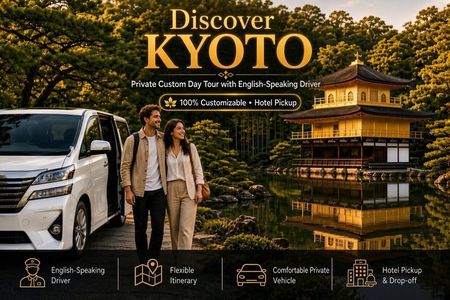 Kyoto Highlights Custom Private Tour with English Speaking Driver