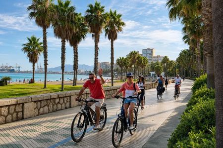 Malaga: Old Town, Gibralfaro Hill & Coast E-Bike Tour