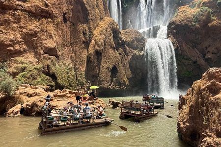 Private Ouzoud Waterfalls Trip from Marrakech with Guide & Boat