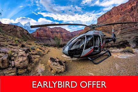 Grand Canyon Deluxe Helicopter Tour with Landing from Las Vegas
