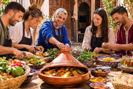 Marrakech Cooking Class with a Local Family, Breakfast & Lunch
