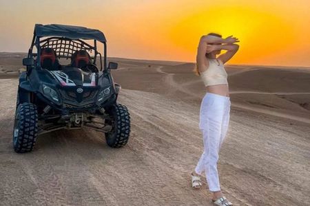 Agafay Desert : Buggy ride , Camel Ride & Dinner Show