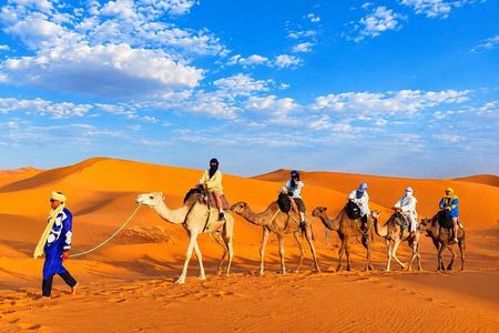 From Marrakech: 3-Day Tour To Merzouga Desert & Luxury Camp.