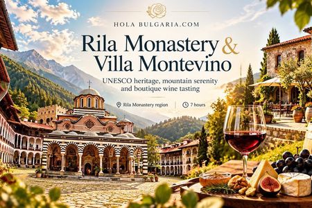 From Sofia: Rila Monastery and Villa Montevino Half - Day Trip