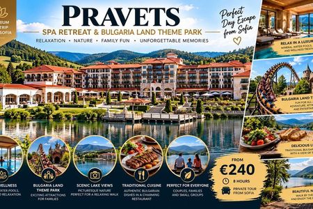 From Sofia: Private Pravets Lakeside & Wellness Escape
