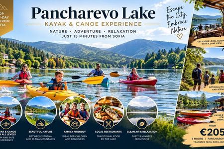 From Sofia: Private Pancharevo Lake Kayaking Escape