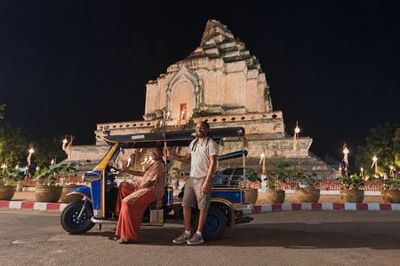 Chiang Mai Temples and Market Tuk-Tuk Evening Night Tour