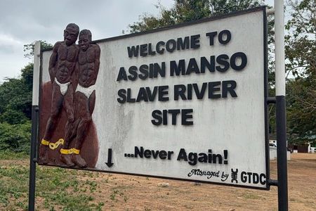 Assin Manso Slave River, Cape Coast and Elmina Castle Day Tour