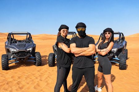 Dubai Dune Buggy Self-Drive with Transfer & BBQ Dinner Option