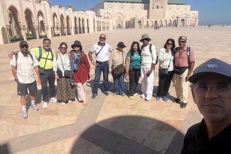 Private Casablanca Tour with Mosque Ticket and pickup from Cruise