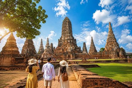Bangkok: Ayutthaya UNESCO Temples & Chao Phraya River Cruise