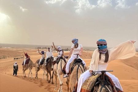 Marrakech: 3-Day Merzouga Sahara Adventure & Desert Camp