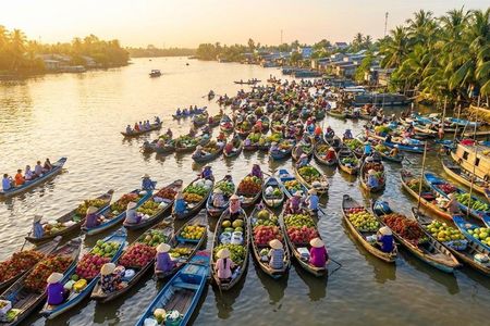 Mekong and Cai Rang Floating Market Day Trip from Ho Chi Minh