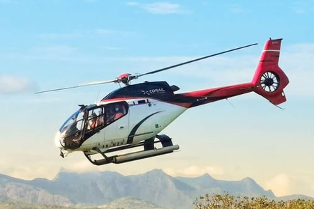 Mauritius Underwater Waterfall Helicopter Flight