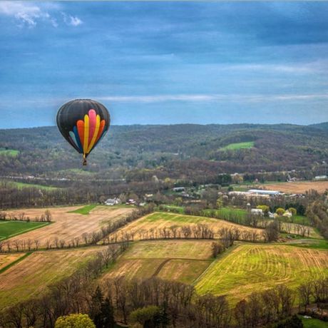 Hot Air Balloon Ride over New Jersey