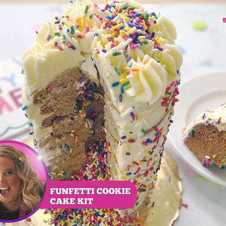 Funfetti Cookie Cake Kit. Bake it With Mel
