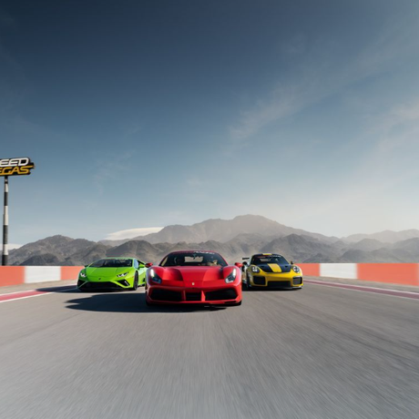 10 laps in a Porsche Cayman GT4 in Las Vegas