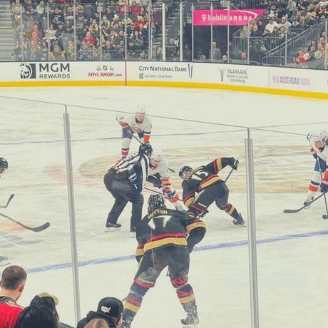 Vegas Golden Knights NHL game ticket at T-Mobile Arena