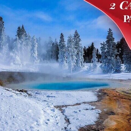  Yellowstone & Grand Teton National Parks Winter Tour: Small Group 4-Day Tour