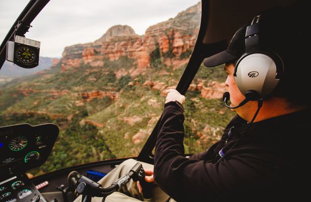 Helicopter Tour over Cathedral Rock in Sedona for Two
