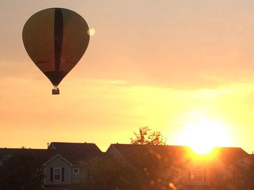 Hot Air Balloon Ride over Indianapolis