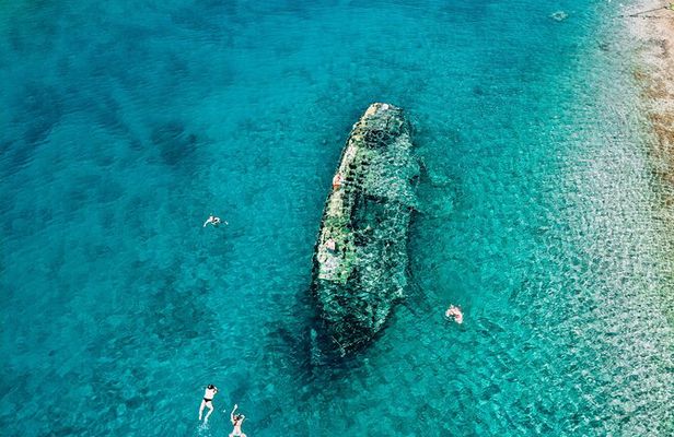 Three Island Tour from Split (Shipwreck, Blue Lagoon, Maslinica) LUNCH INCLUDED