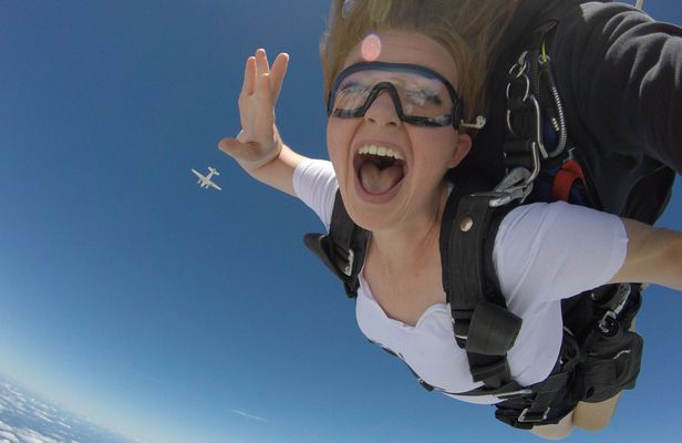 Skydive the Rock
