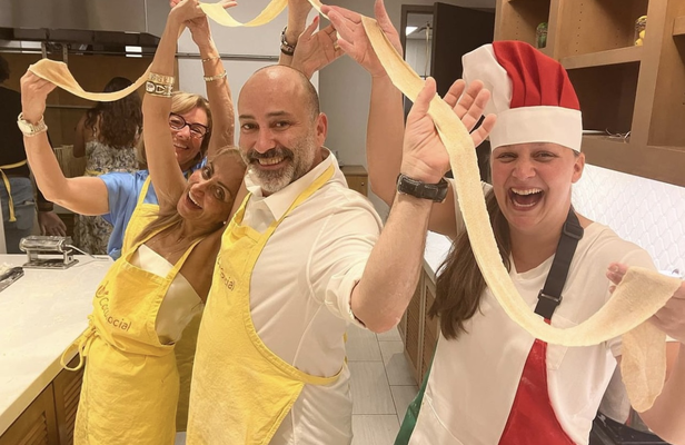 Authentic Tagliatelle al Pesto Cooking Class