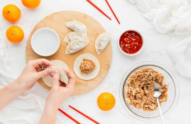 Handmade Dumplings. Cooking Class