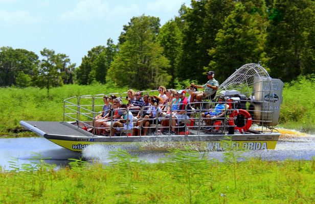 Wild Florida ultimate airboat ride with transportation from Orlando