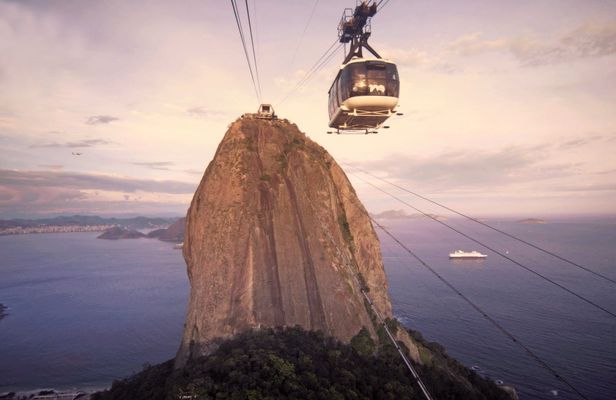 Sugar Loaf city tour and cable car from Rio