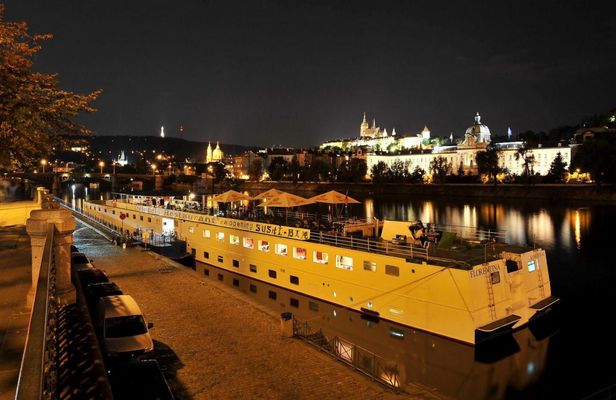 Dinner cruise in Prague with hotel transportation