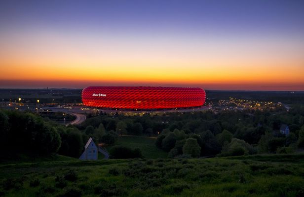 Munich city tour with self-guided visit of the FC Bayern Munich stadium
