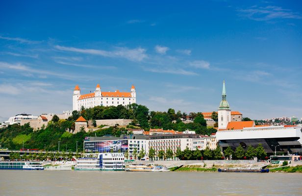 Bratislava day trip by bus and boat from Vienna