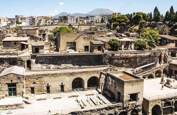 Mount Vesuvius and Herculaneum tour with transportation