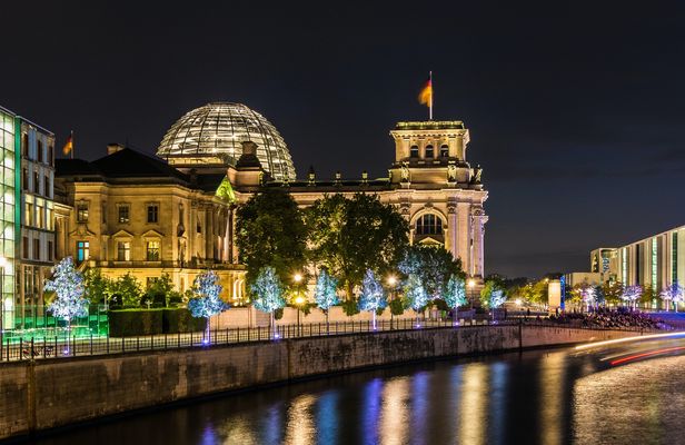 Evening river cruise in Berlin