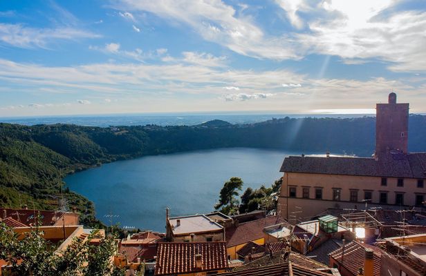 Private Castelli Romani tour by Fiat 500