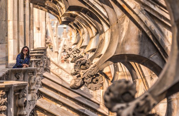 Direct access to Milan Duomo Cathedral and Rooftop Guided Tour